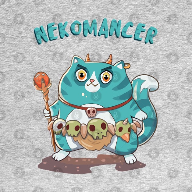 NekoMancer Art by woleswaeh